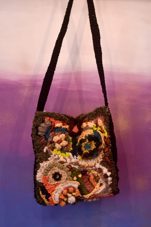 bolso morral crochet libre