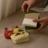 Funda tejida para libretas pequeñas